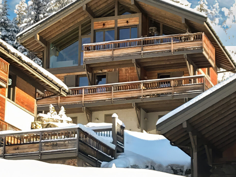 Vue exterieur chalet