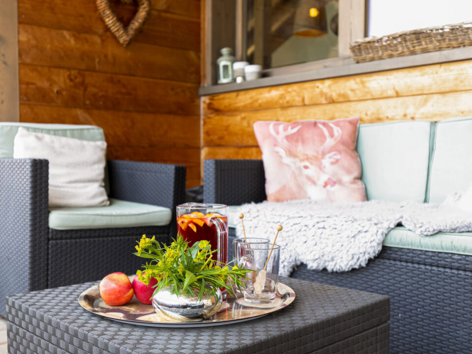 balcon du Chalet La Carline